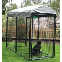 Black Metal Powder-Revestido Cage Cage Grande Qualidade Dog Crate Atacado